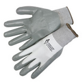 Ultra Thin Nitrile Palm Coated Black Knit Gloves